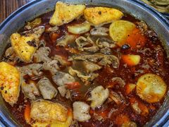 -老红桥炸灌肠牛肚锅烧烤(定福庄店)