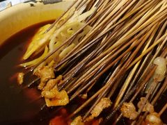 -拈签一笑黄牛肉辣卤串串