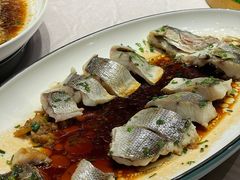 黑豚肉清蒸海鲈鱼-顺福苑·新派淮扬菜