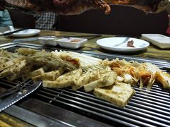 烤金针菇-牧之源炭火烤羊腿(沽源店)