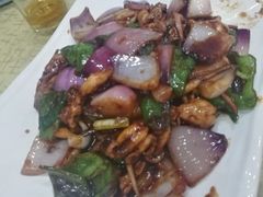 酱爆鱿鱼-上海阿潘舟山海鲜店(东宝兴路店)