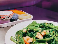 飞天酱炒通菜-新越盏·东南亚料理(捷登都会店)