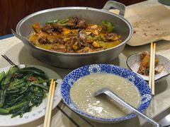 -尕有炕锅烤羊肉