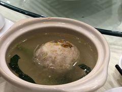 蟹粉狮子头-怡园饭店-餐厅(四望亭店)