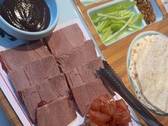 -乔家小院•非遗驴肉•本地小海鲜(滨河路店)