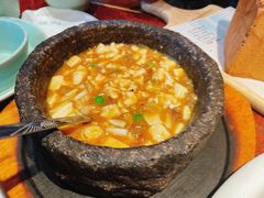 石锅鸡汤豆腐-绿茶餐厅(蓝色港湾店)