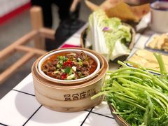 手剪香菇肥肠-贤合庄卤味火锅(济南泉城路店)