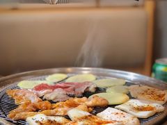 -围炉肉舍•炭烤活鳗•丹东海鲜烤肉(步行街店)