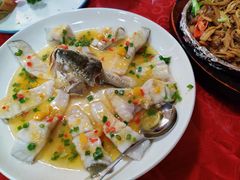 青青椒蒸鱼-舒味姜母鸭·沙茶面(湖里店)