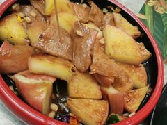 酸梅酱苹果猪颈肉-大树餐厅(红旗街万达店)