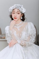 -桃子造型婚纱礼服(凤起广场店)