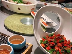 小炒黄牛肉-老头儿油爆虾(星光一期店)