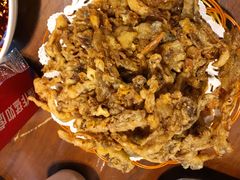 椒盐蘑菇-老兰家传统烧烤炒菜泡馍(小南门店)