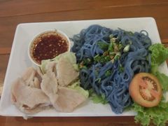 -蝶豆花蓝面条