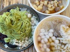 抹茶绵绵冰-钱记三鲜冰粉