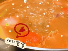 招牌番茄牛尾汤-一哥澳门豆捞·澳门风打边炉(高德置地店)