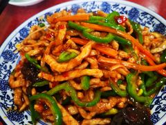 鱼香肉丝-北大地皖峰饭馆