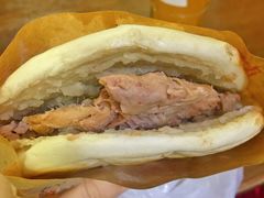 普通腊汁肉夹馍-樊记腊汁肉(竹笆市总店)