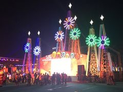 -欢乐海岸椰林沙滩-2025湾区超级灯会