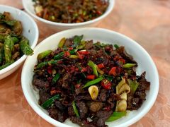 大蒜辣椒腊牛肉-小辣椒(华富店)