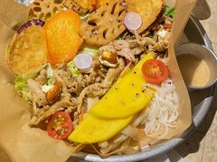 芝麻沙拉汁鸡胸沙拉-野草莓自由市场
