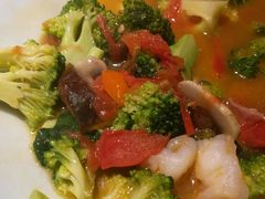 上油西兰花-绿茶餐厅(西单老佛爷店)