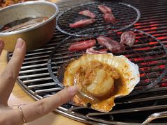烤扇贝-农民烧烤(延边社区店)