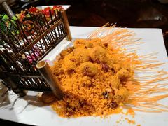 -东来菜馆•手抓海鲜家常菜•海鲜锅贴(鸽子窝店)