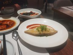 香煎比墨鱼配辣番茄汁-港丽餐厅(杭大店)