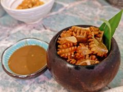 油爆猪皮-浩海火烧云傣家菜(京广店)