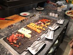 自助取餐区-金海湾自助餐厅(金陵饭店)