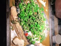 -探鱼·鲜青椒爽麻烤鱼(广州花都来又来店)