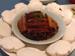 梅干菜扣肉饼夹-精典一号民间菜