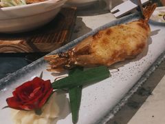 沙汁海胆焗印尼老虎虾-T館·花园艺术餐厅
