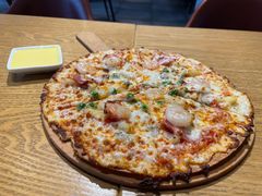 地中海风情海鲜薄底披萨-棒约翰比萨·意面(金桥国际店)