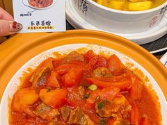 -东来菜馆•手抓海鲜家常菜•海鲜锅贴(鸽子窝店)