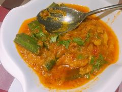 秋葵&鱼-Santoor 萨都里印度餐厅(北锣鼓巷店)