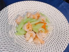西芹百合炒虾球-麟1929(外滩店)