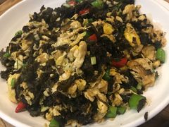 地皮菜炒鸡蛋-东北农家院·铁锅炖(莘庄店)
