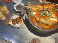 -探鱼·鲜青椒爽麻烤鱼(天一广场店)