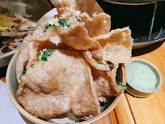 香酥炸鸡皮-Osteria Garden 生蚝花园餐厅(原进贤路店)