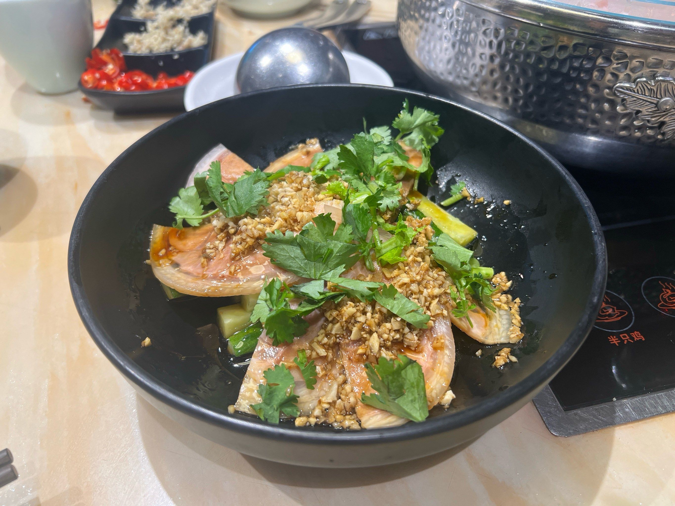 吃了无数次的椰子鸡  最爱最爱. 沙姜好吃