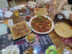 菜很不错，基本吃光-萨宁音登锡伯风味餐厅(一楼店)
