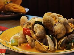 黄油马沙拉酒煮新鲜蛤蜊-弗兰克牛排西餐厅Ribone steak house(柠檬花园店)