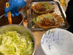 -小红车炸蛋葱油饼