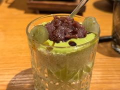 抹茶刨冰甜品-然锅料理