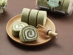 抹茶白脱蛋糕-红宝石·鲜奶小方·海派西点房(南丹店)