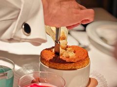 现烤烟熏扇贝舒芙蕾-壳里西餐厅Coquille Seafood Bistro(蒙自路店)