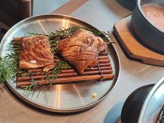 -草家酱蟹炭火烤肉店(珲春南路一店)