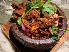 石锅爆羊肉-绿茶餐厅(乐峰广场店)